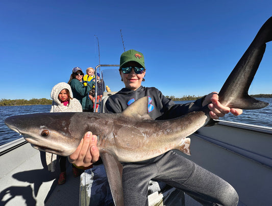 Winter Weather Bull Shark Fishing 